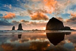 One of the best road trips is from Portland to Cannon beach
