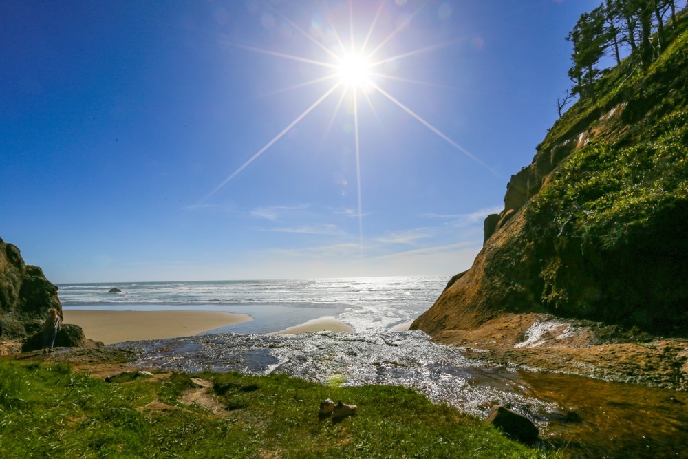 Explore the Less Crowded Hug Point State Park/ Dont Miss the Hug Point waterfall